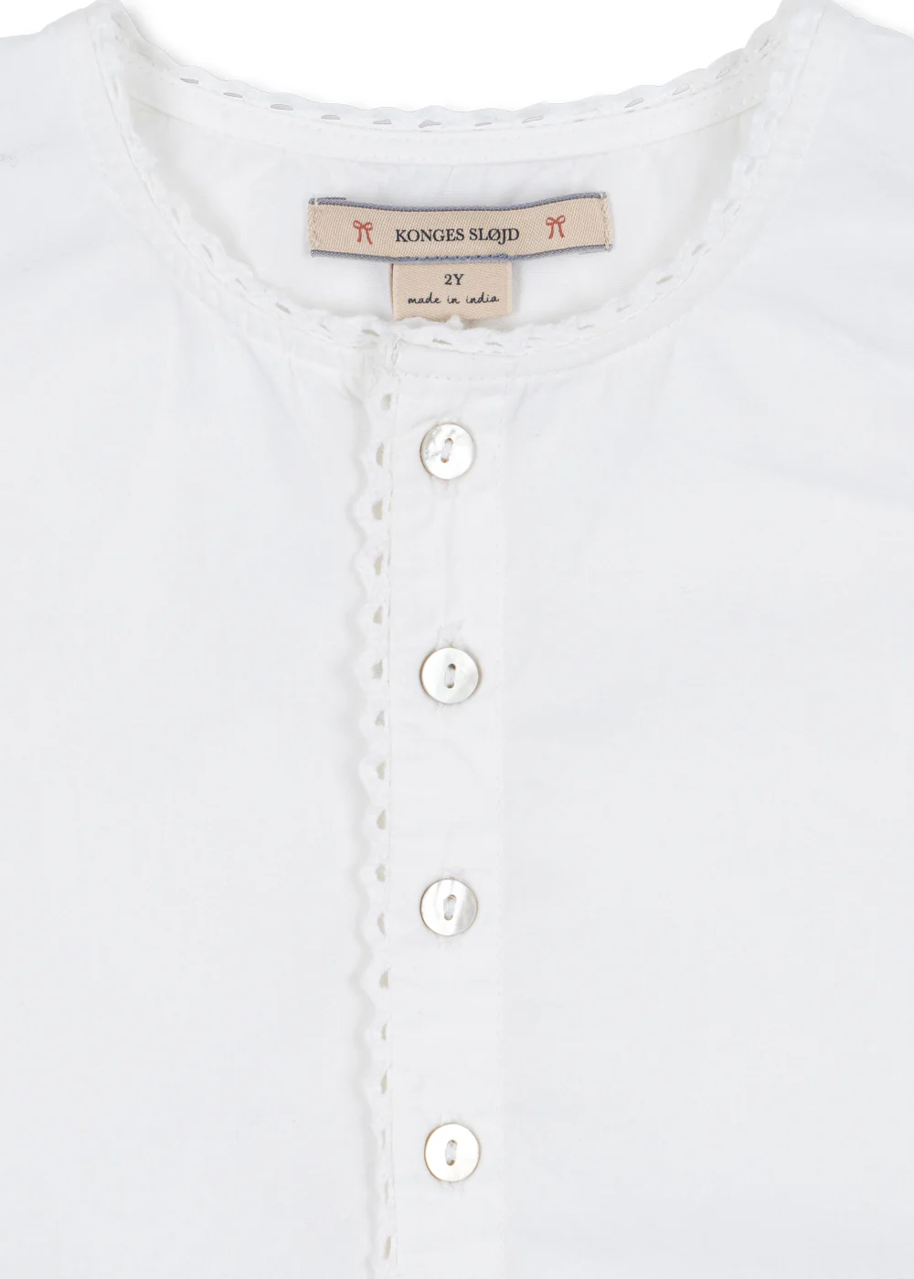 Konges Sløjd Kleid "Evelina" | Bright White - Image 8