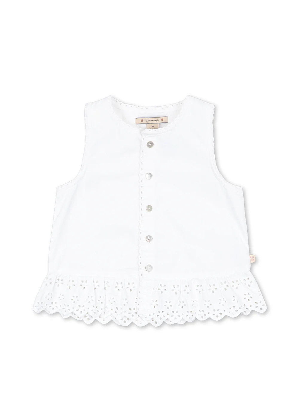 Konges Sløjd Top "Evelina" | Bright White