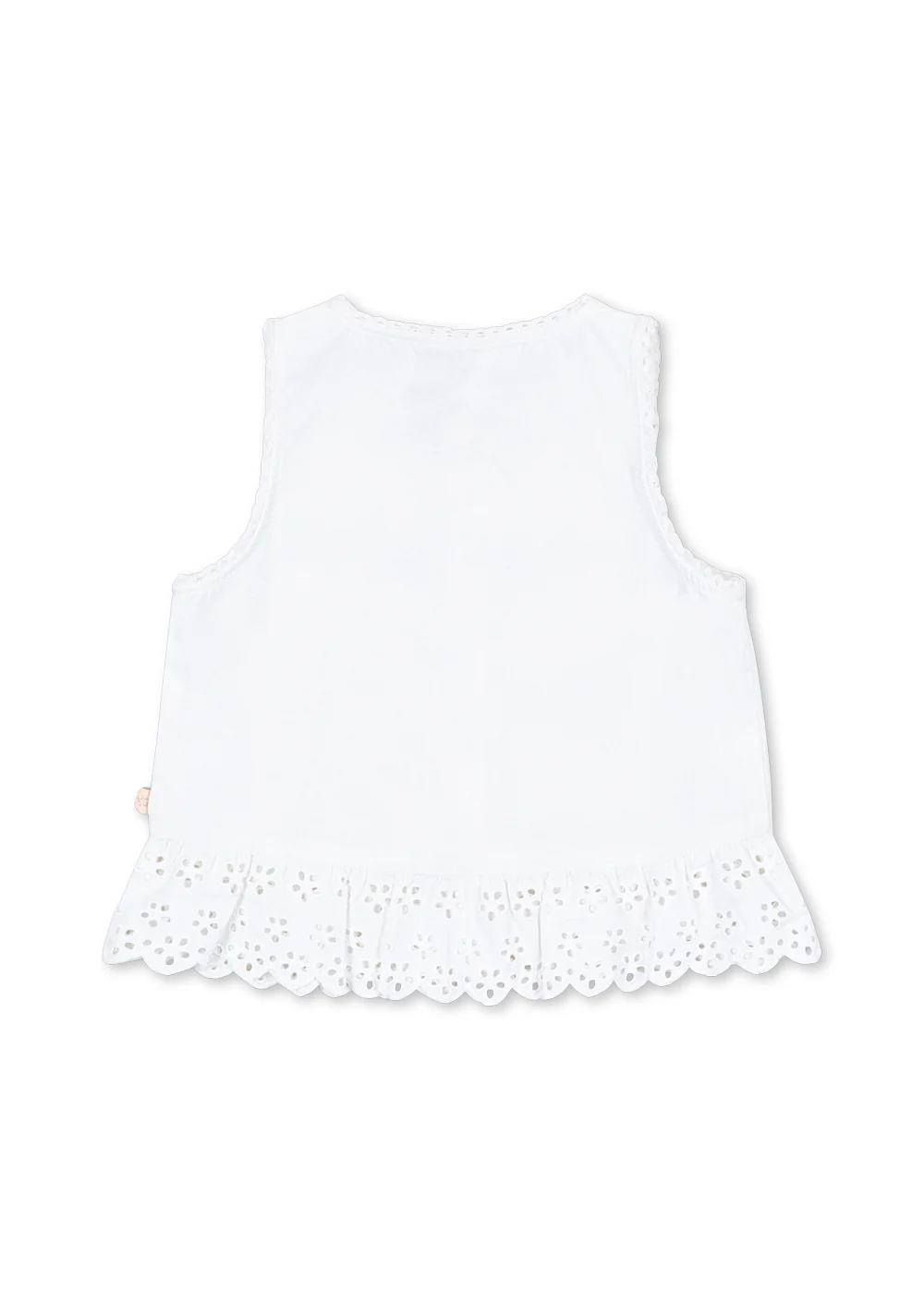 Konges Sløjd Top "Evelina" | Bright White - Image 3