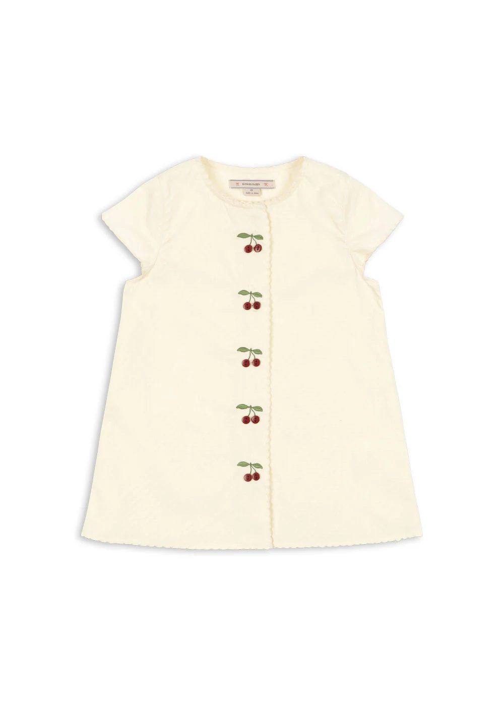 Konges Sløjd Kleid "Evia Cherry" | Cloud Cream