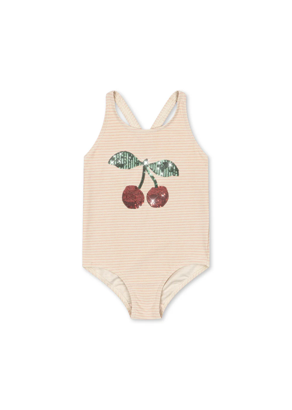 Konges Sløjd Badeanzug "Jade" | Rose Stripe