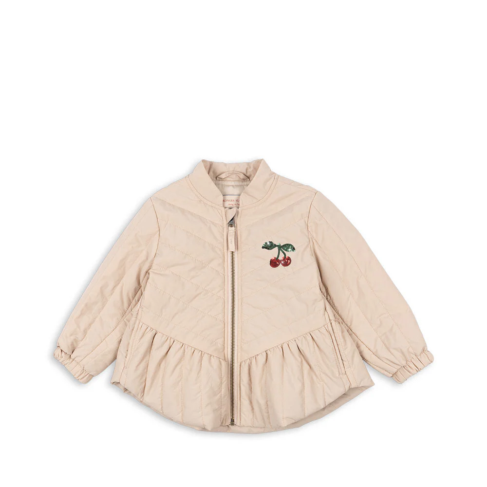 Konges Sløjd Bomberjacke "Juna Sequin" | Smoke Gray