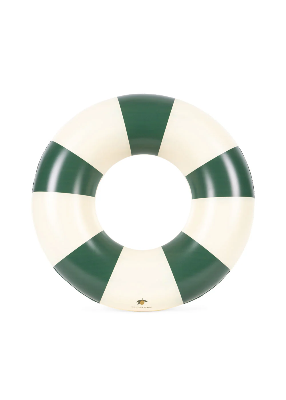 Konges Sløjd Schwimmring "Junior" | Green Stripe