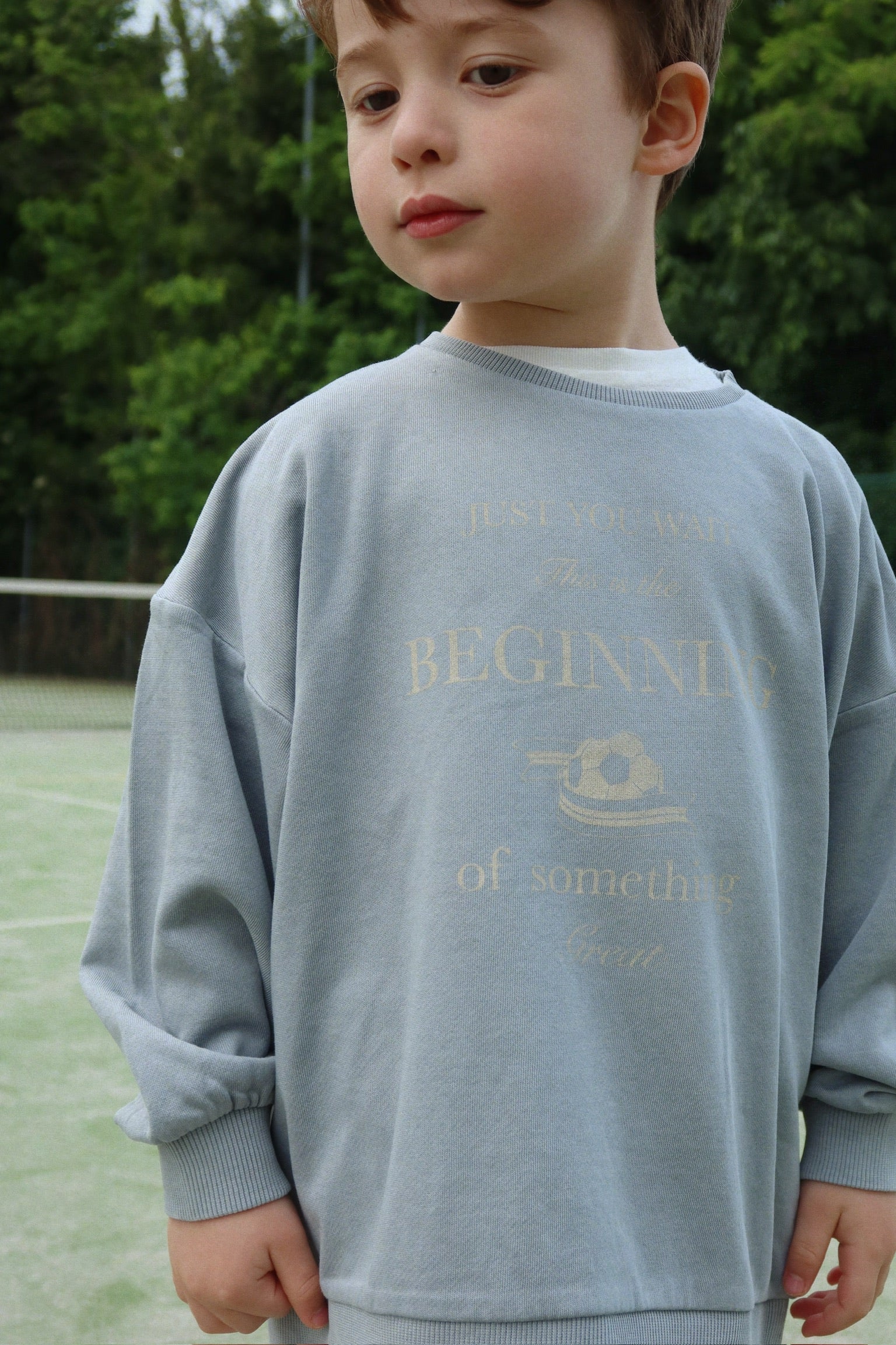 Konges Sløjd Sweatshirt "Lai" | Sleet - Image 3