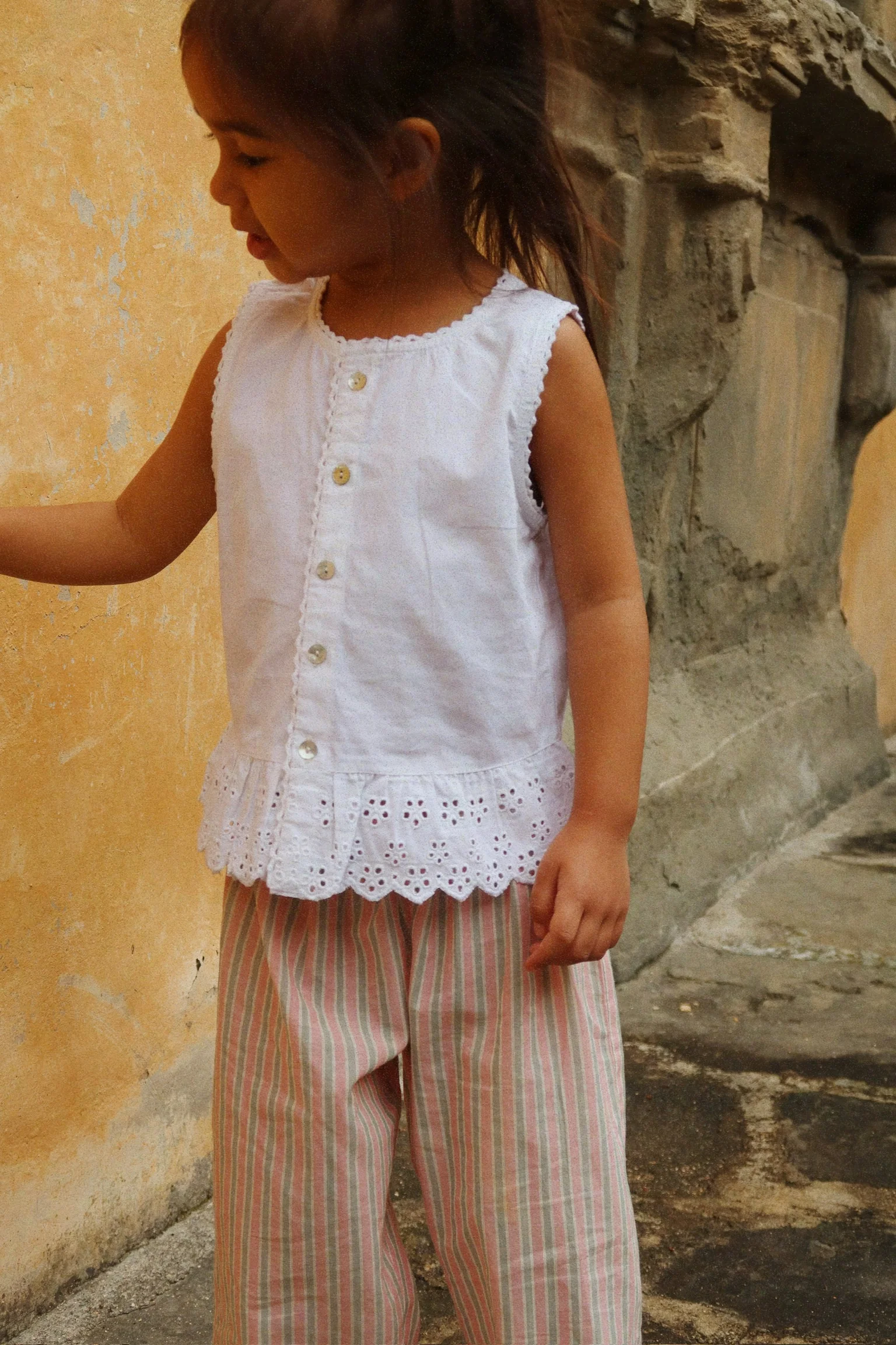 Konges Sløjd Hose "Luli" | Blush Stripe - Image 2