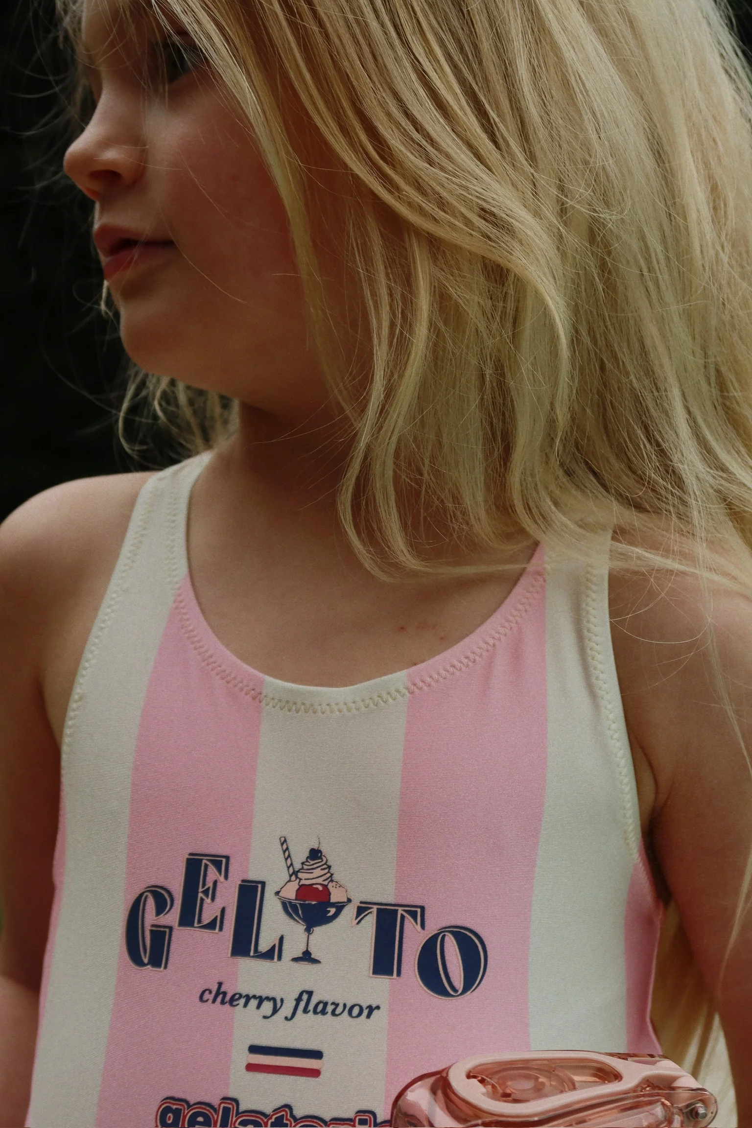 Konges Sløjd Badeanzug "Pomia" | Candy Rose Stripe - Image 7