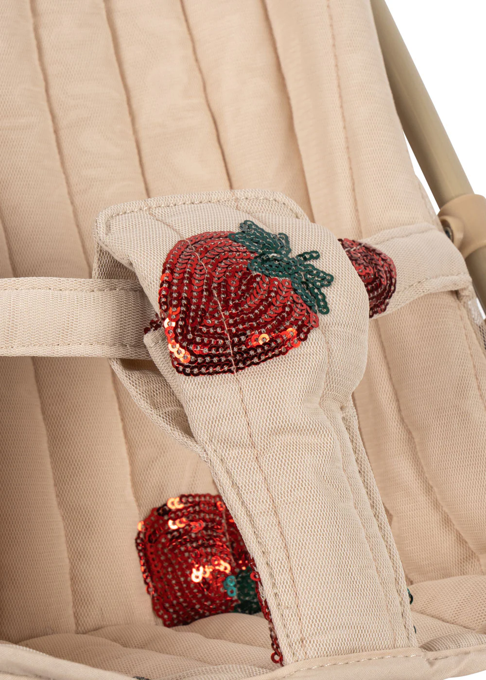 Konges Sløjd Puppen-Buggy "Doll Stroller Tulle" | Strawberry - Image 4