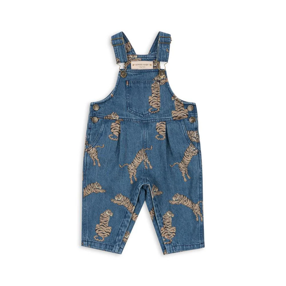 Konges Sløjd Latzhose Denim "Magot" Tiger