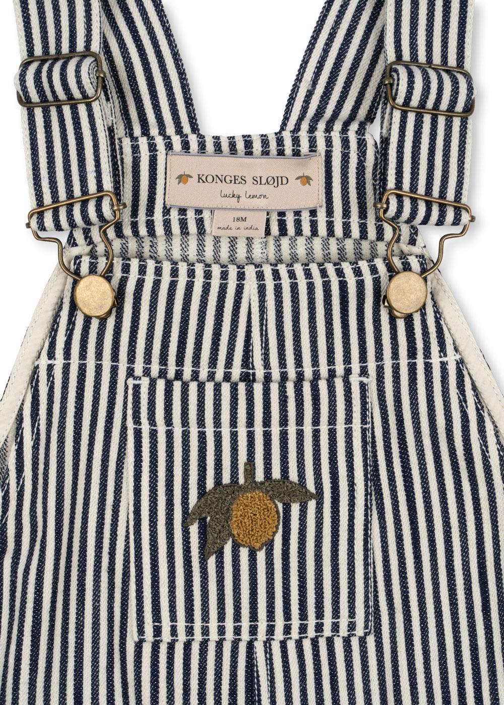 Konges Sløjd Latzhose "Fender" Naval Stripe - Image 5
