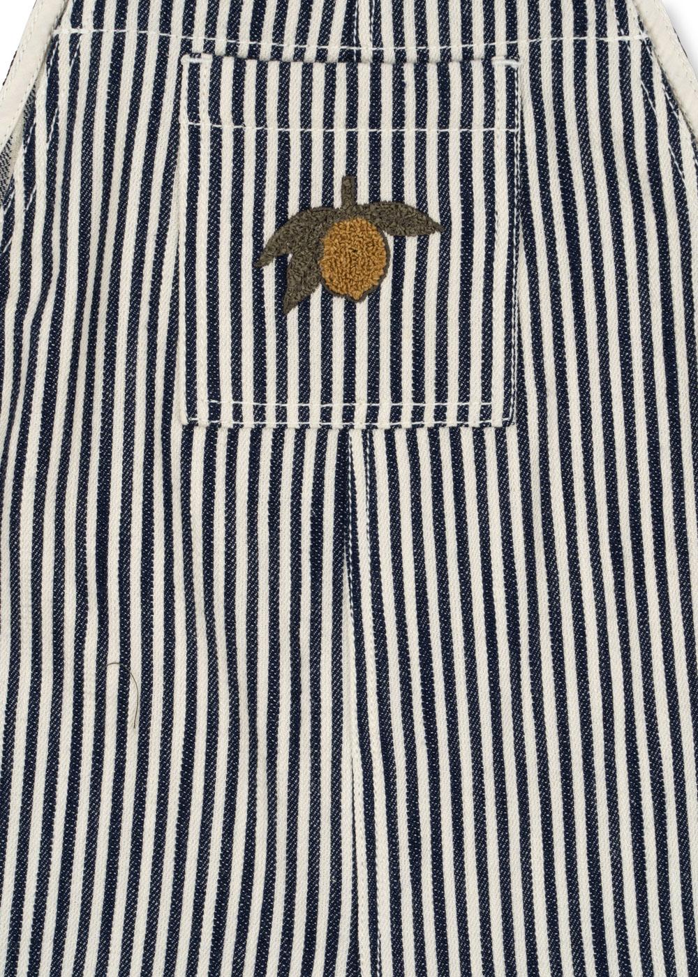 Konges Sløjd Latzhose "Fender" Naval Stripe - Image 6