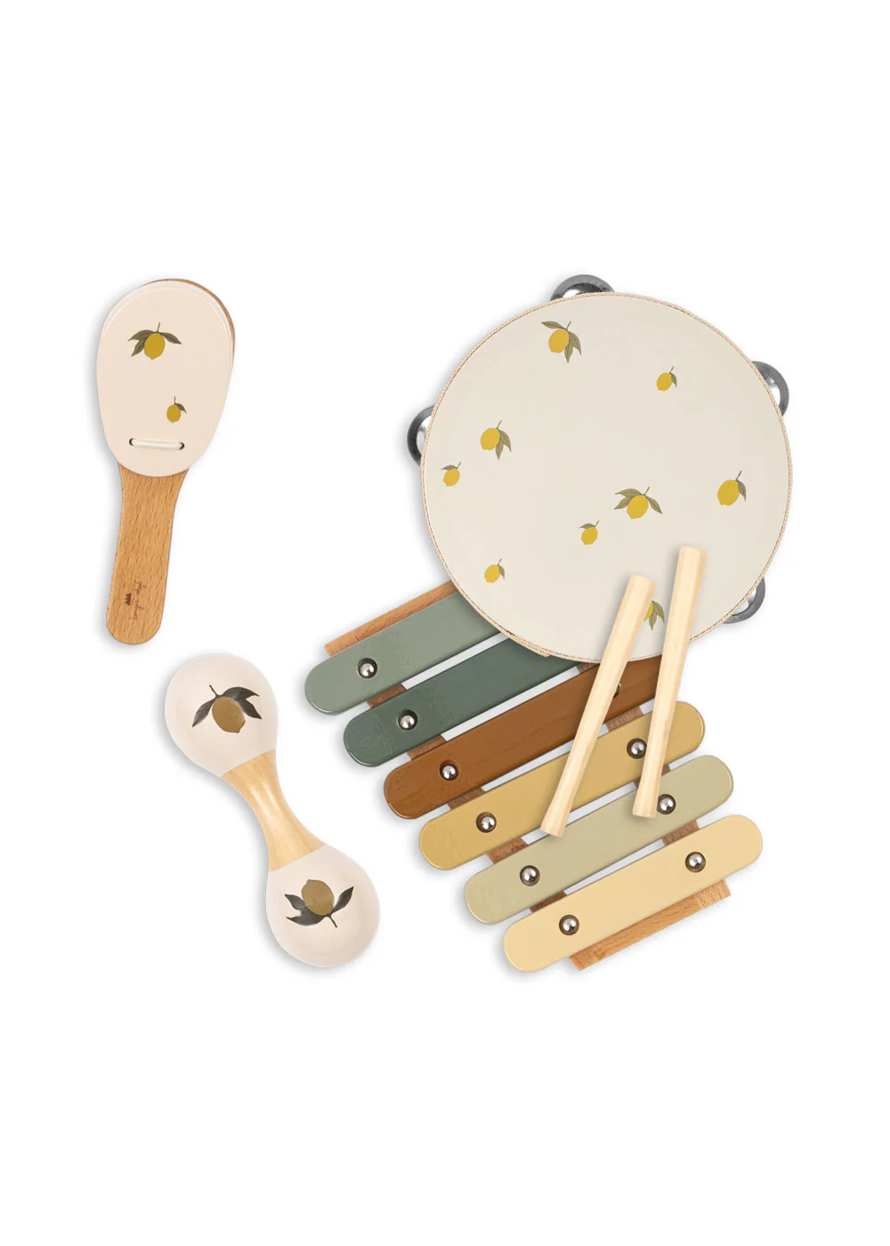 Konges Sløjd Musik Holz-Spielset │ Lemon
