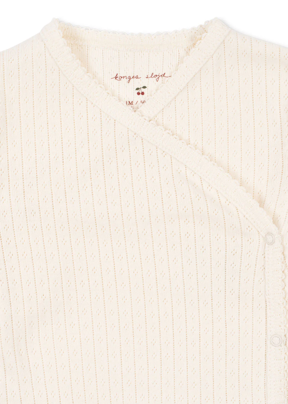 Konges Sløjd Newborn-Body "Minnie" Antique White - Image 2