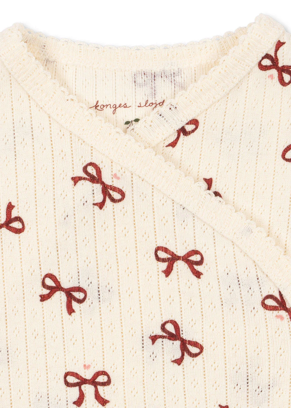 Konges Sløjd Newborn-Body "Minnie" | Bow Rouge - Image 3