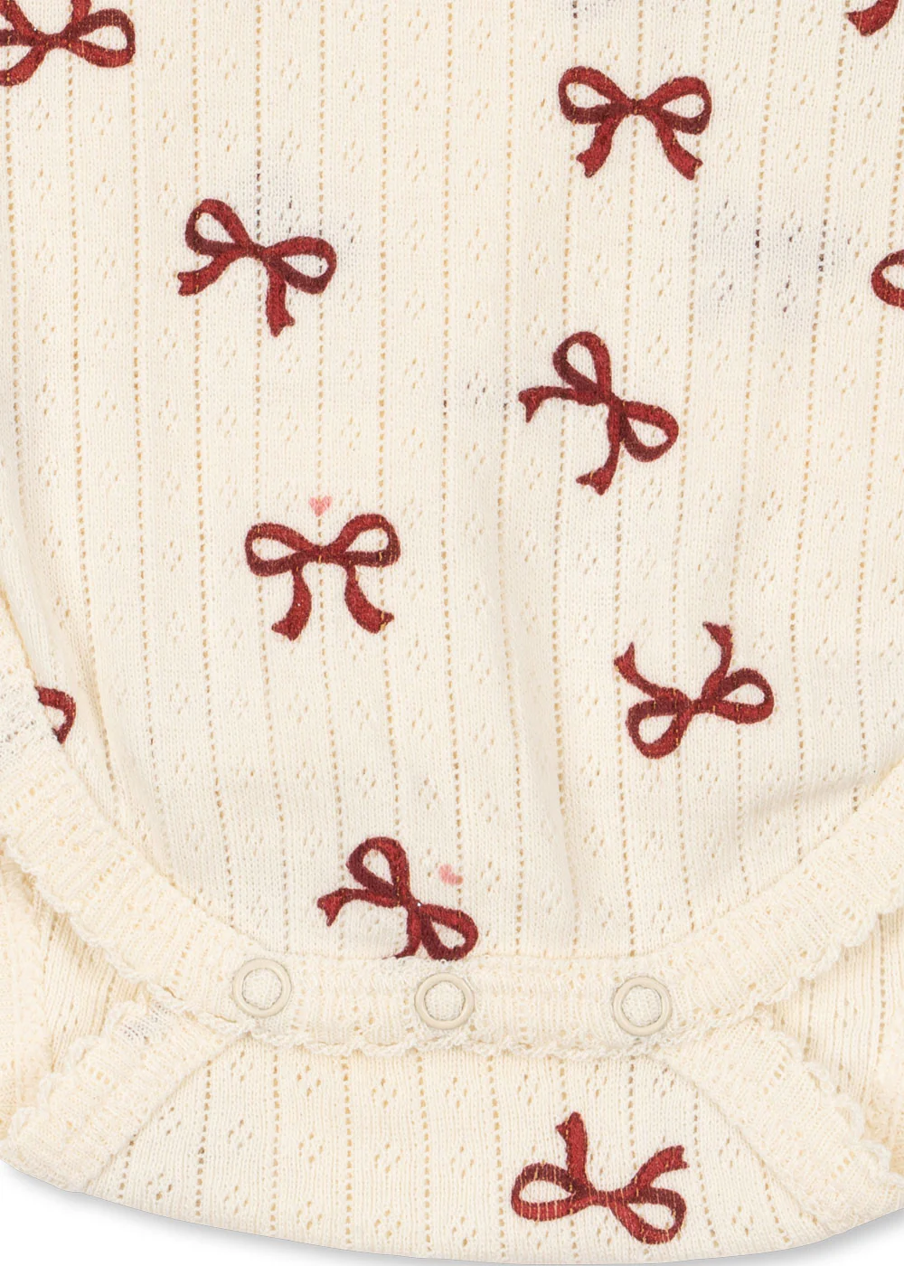 Konges Sløjd Newborn-Body "Minnie" | Bow Rouge - Image 5