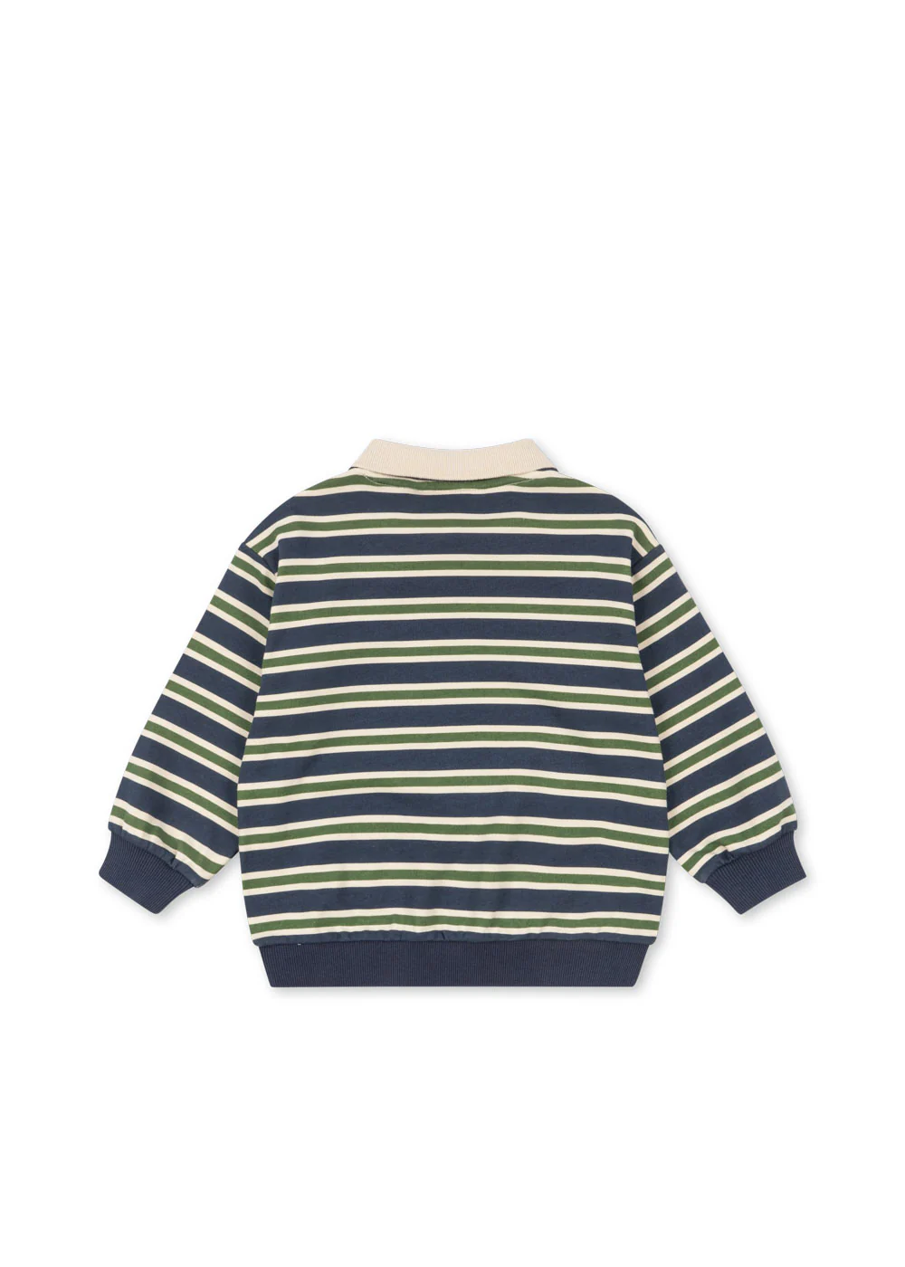 Konges Sløjd Polo Sweatshirt "Spotty" | Spellbound Stripe - Image 3