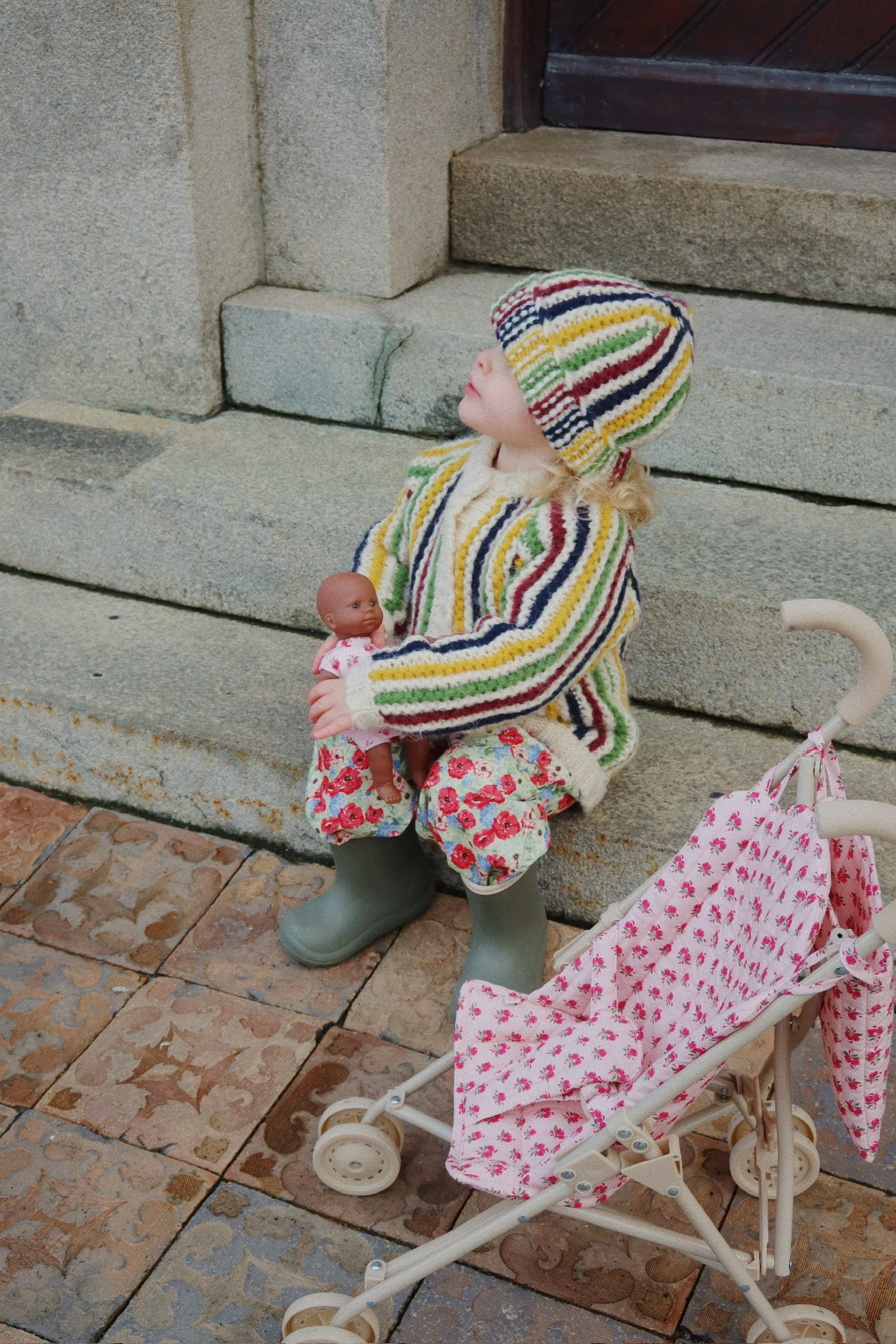 Konges Sløjd Puppen-Buggy "Rosie Rose" - Image 3