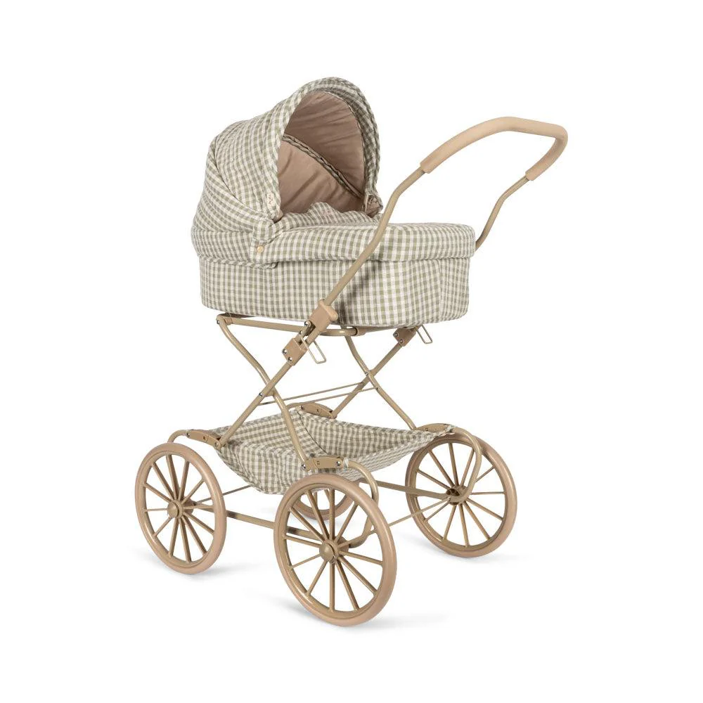 Konges Sløjd Puppenwagen "Doll Pram Tea Check"