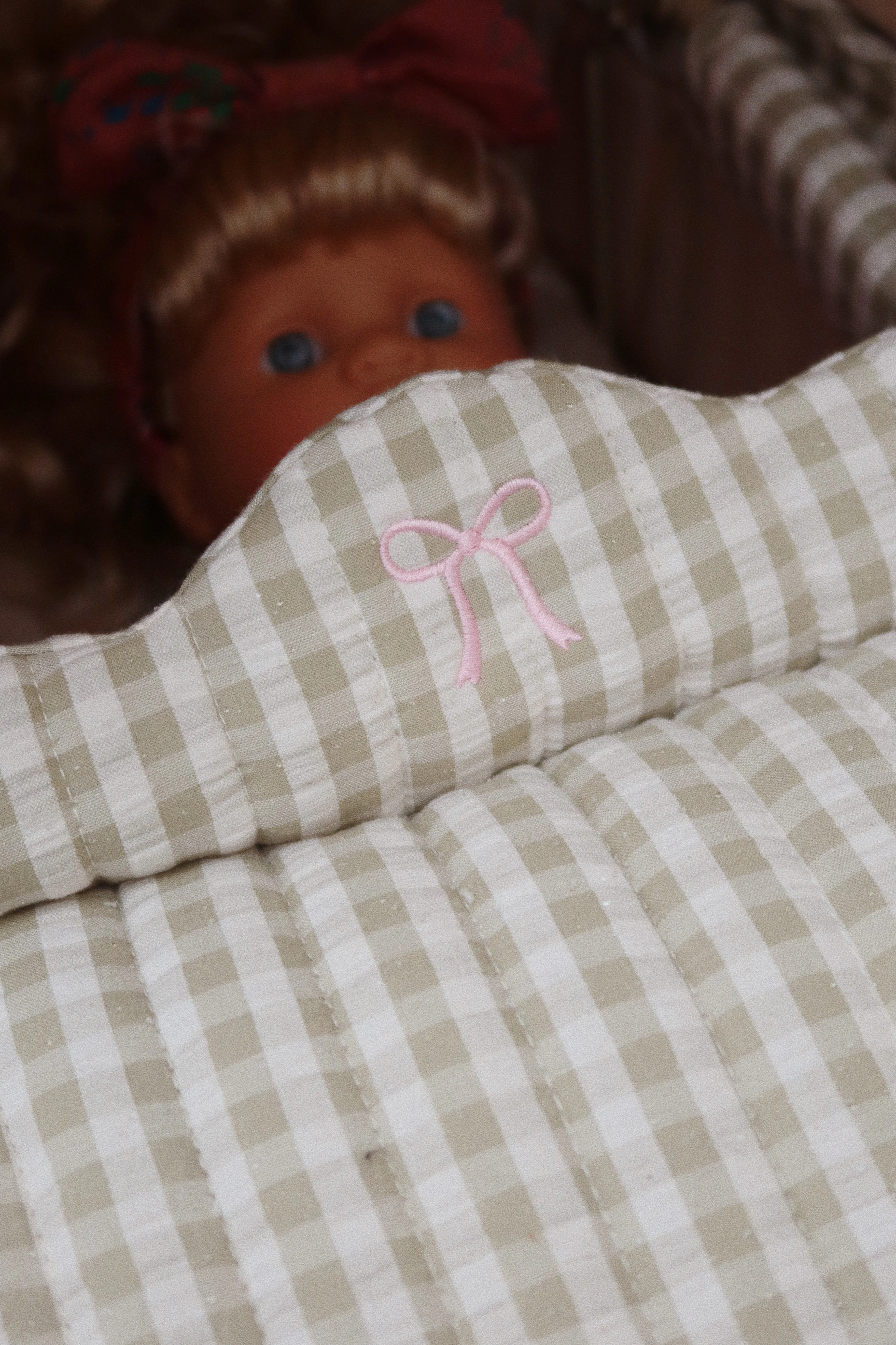 Konges Sløjd Puppenwagen "Doll Pram Tea Check" - Image 6