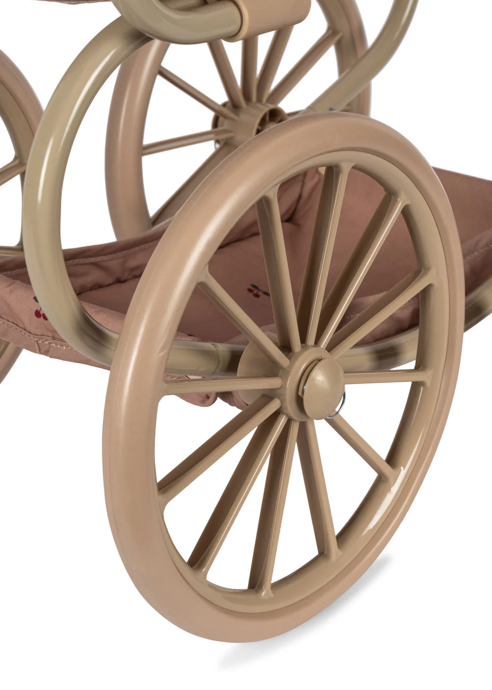 Konges Sløjd Puppenwagen "Mini Doll Pram Cherry Blush" - Image 7
