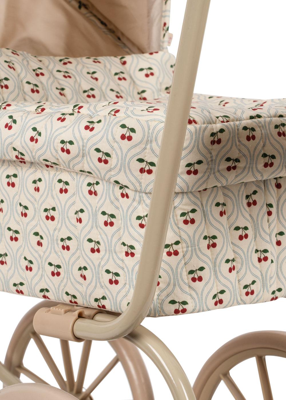 Konges Sløjd Puppenwagen "Mini Doll Pram Cherry Motiv" - Image 6