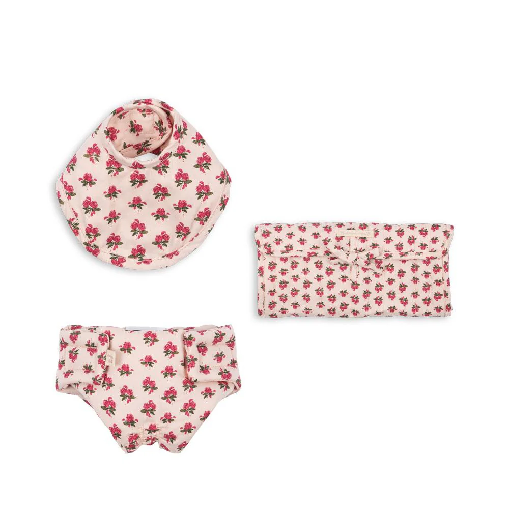 Konges Sløjd Puppen Pflege-Set Rosie Rose
