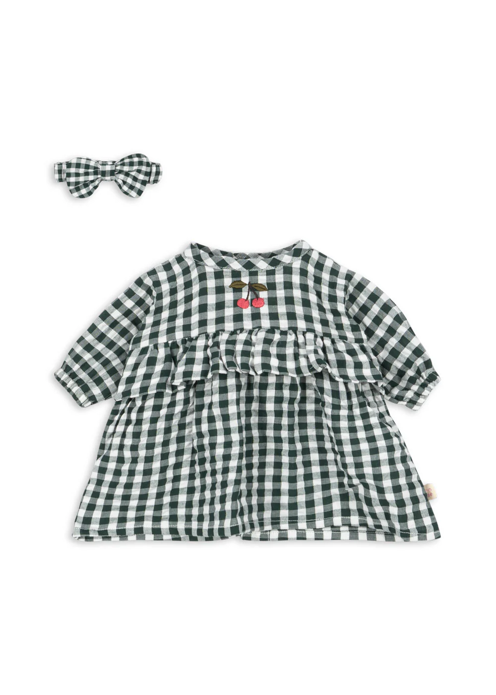 Konges Sløjd Puppenkleider-Set | Green Check