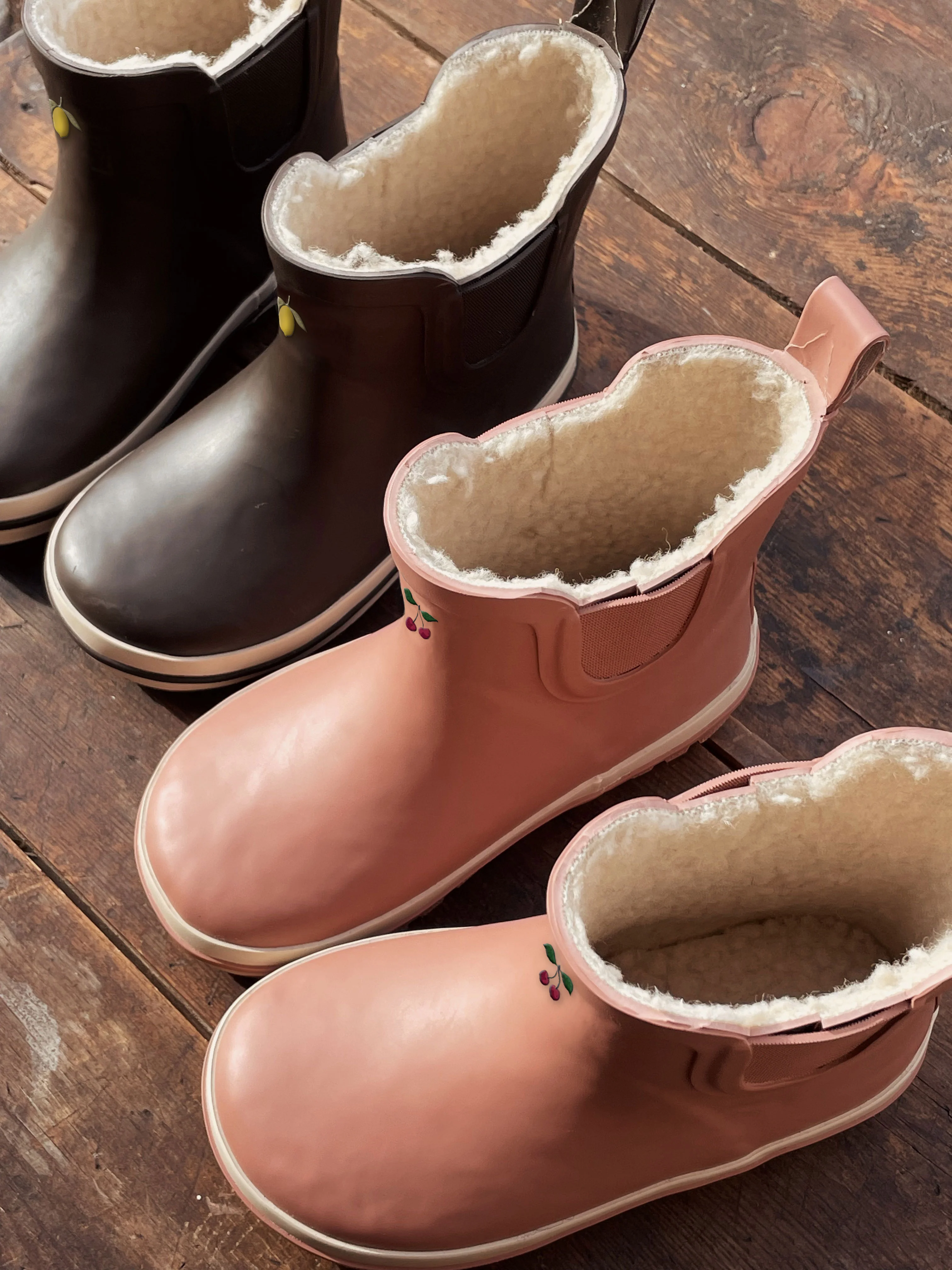 Konges Sløjd Regenstiefel "Roi" Cameo Brown - Image 3