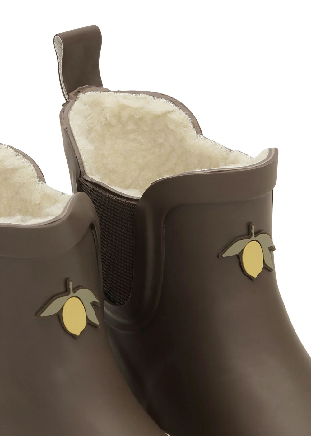 Konges Sløjd Regenstiefel tief "Chocolate Brown" - Image 3