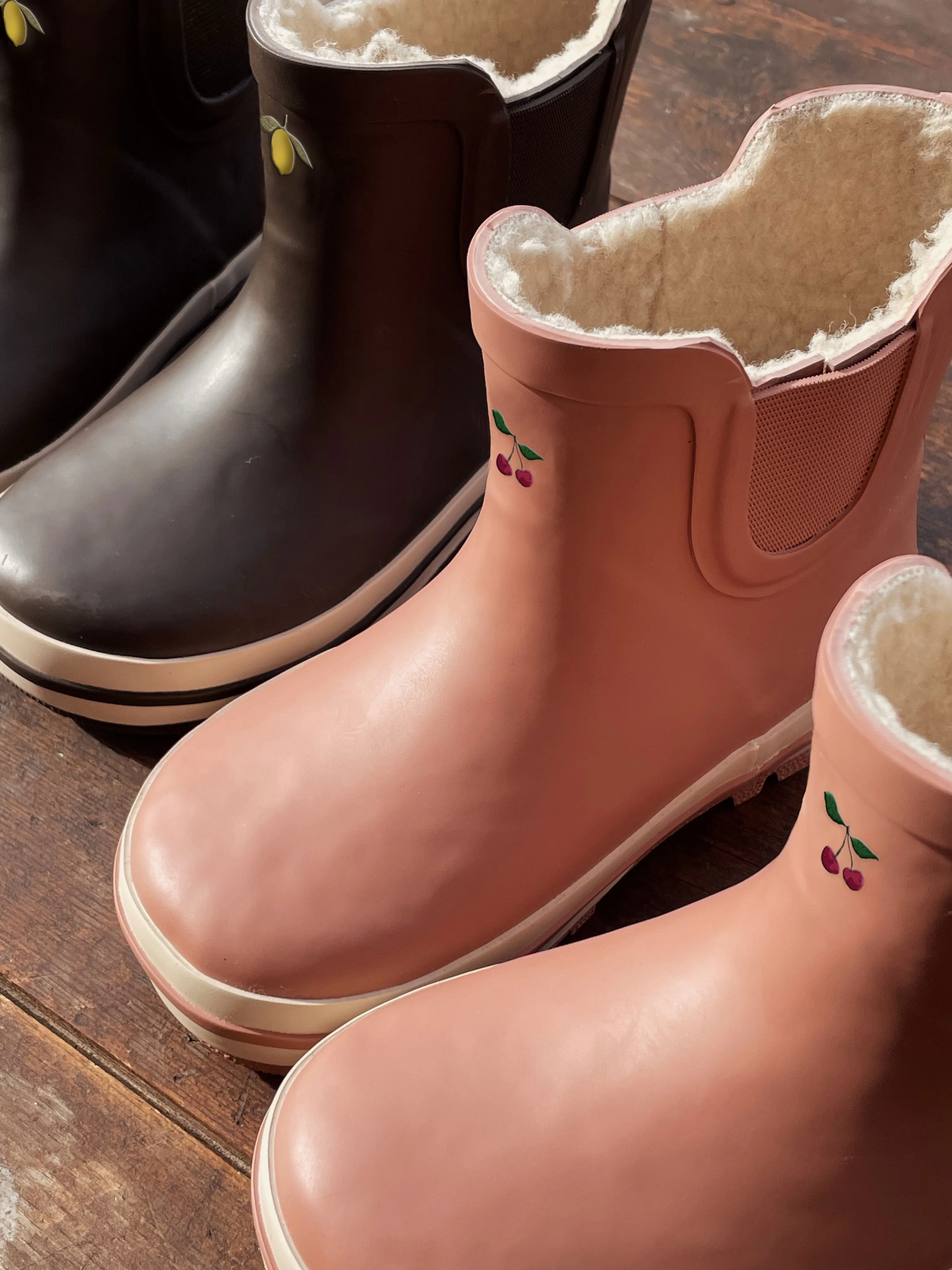 Konges Sløjd Regenstiefel tief "Chocolate Brown" - Image 6