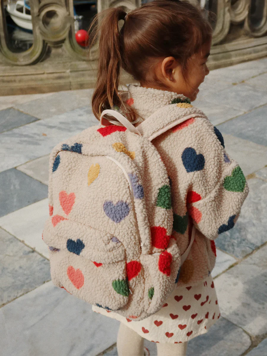 Konges Sløjd Rucksack "Jody Teddy" Bon Coeur Coloré - Image 2