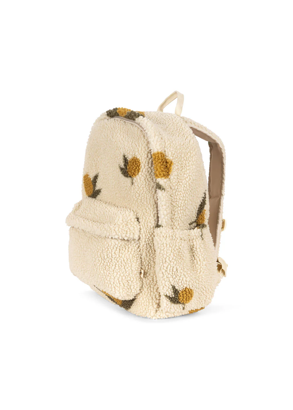Konges Sløjd Rucksack "Jody Teddy" Mon Grand Citron Sage - Image 2
