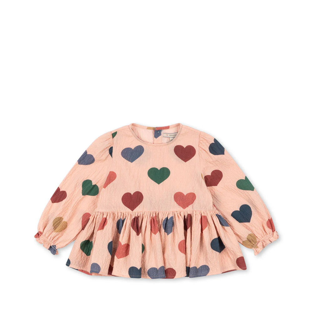 Konges Sløjd Shirt "Elin" Coeur Rose Coloré