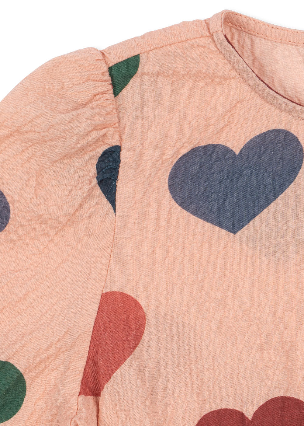 Konges Sløjd Shirt "Elin" Coeur Rose Coloré - Image 4