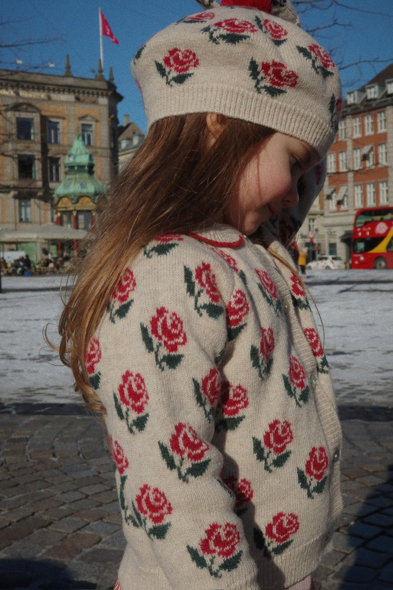 Konges Sløjd Strickjacke "Belou" | Rose - Image 2