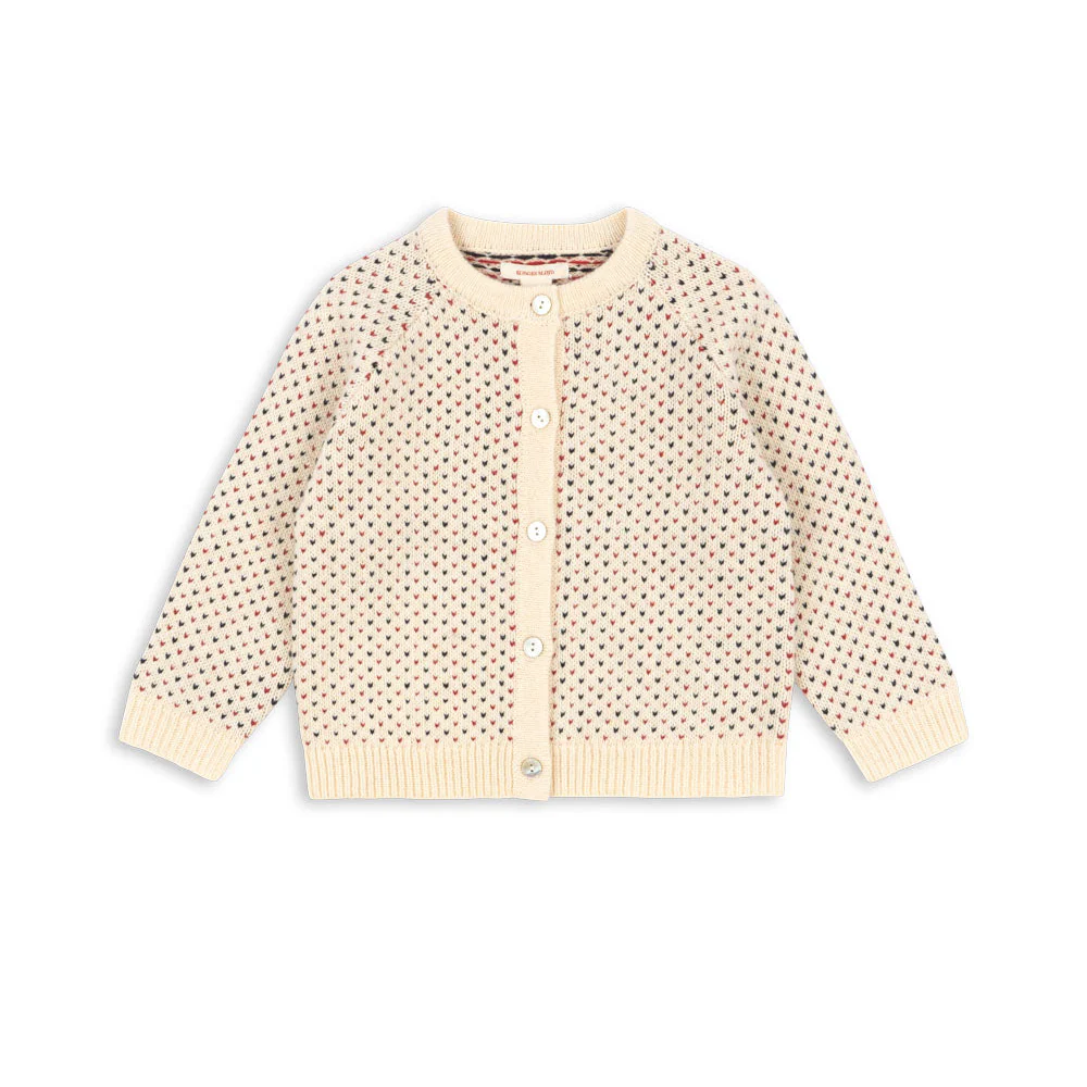 Konges Sløjd Strickjacke "Billi" | Off White
