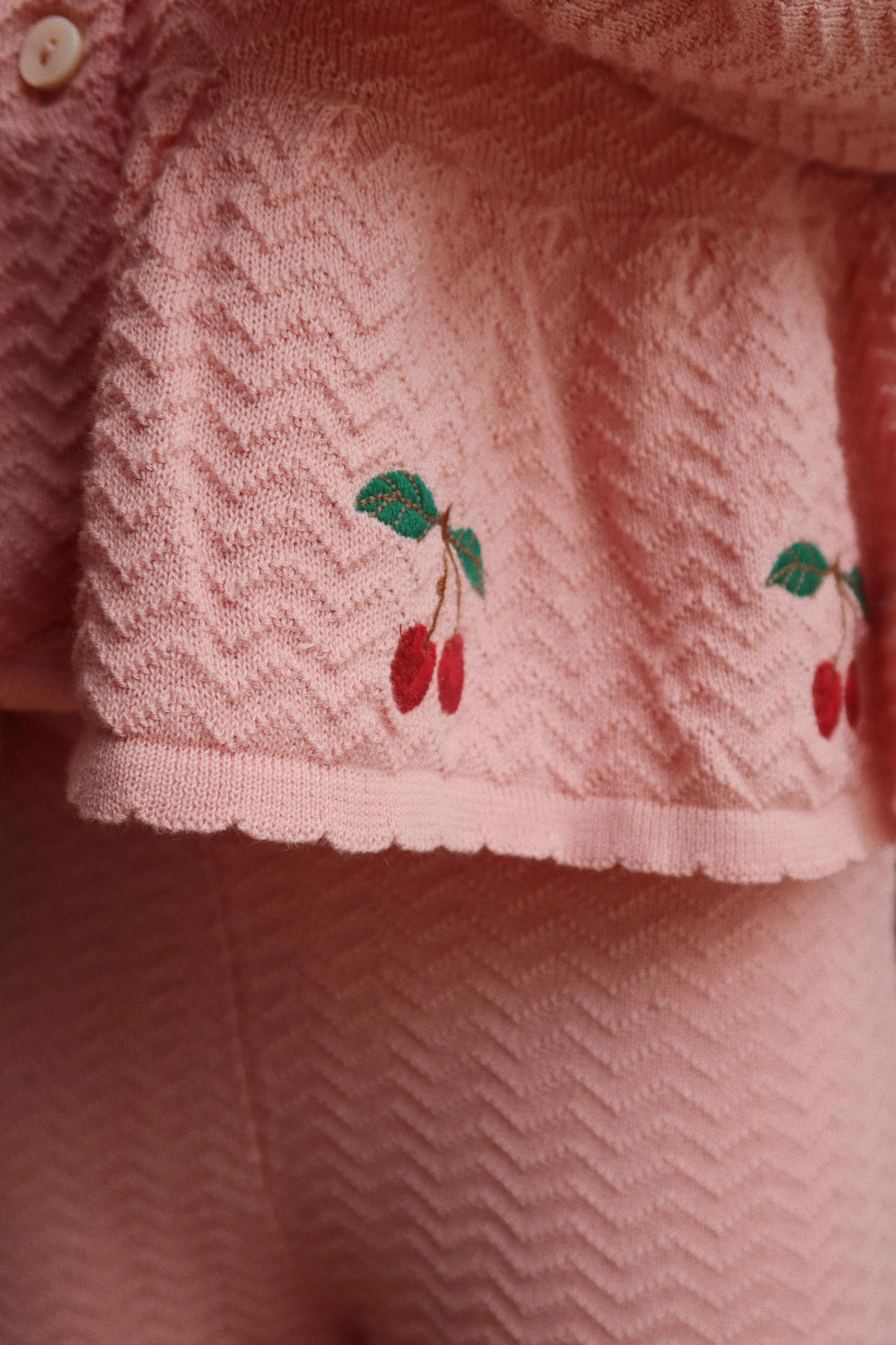 Konges Sløjd Strickjacke "Cypres" Mellow Rose - Image 5