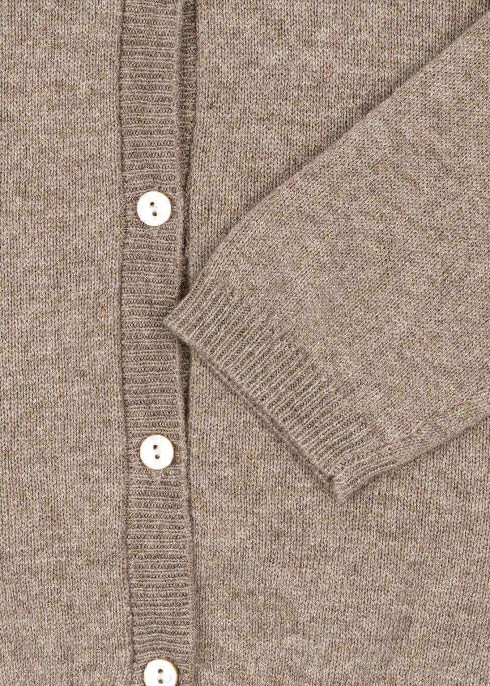 Konges Sløjd Strickjacke "Mattou" Light Brown - Image 4