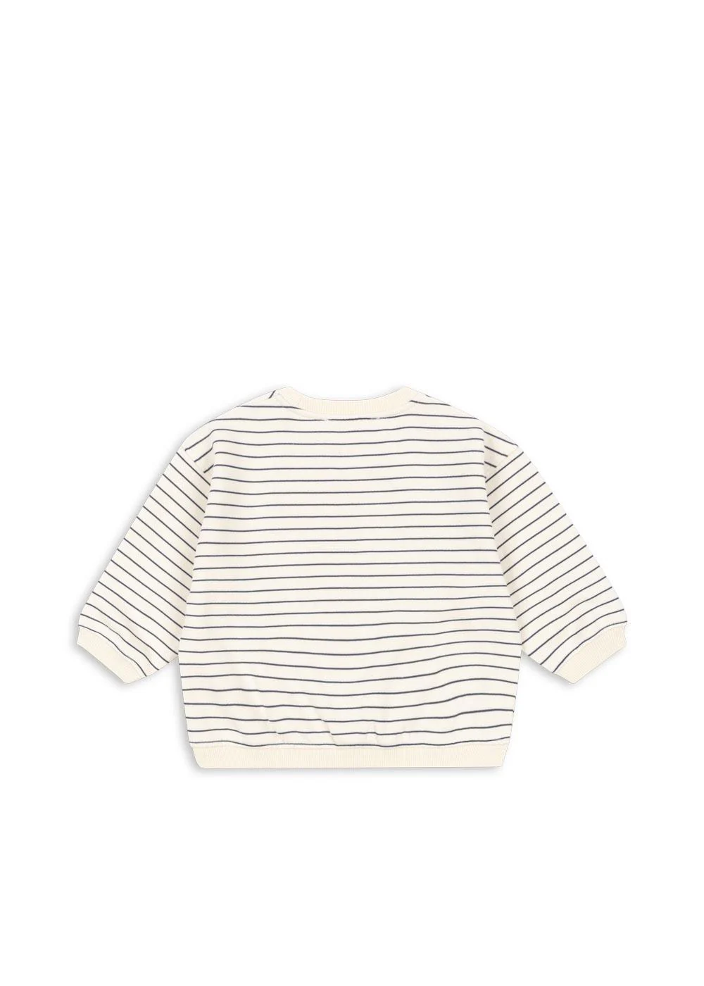 Konges Sløjd Sweatshirt "Amio" Captains Blue | Antique White - Image 2