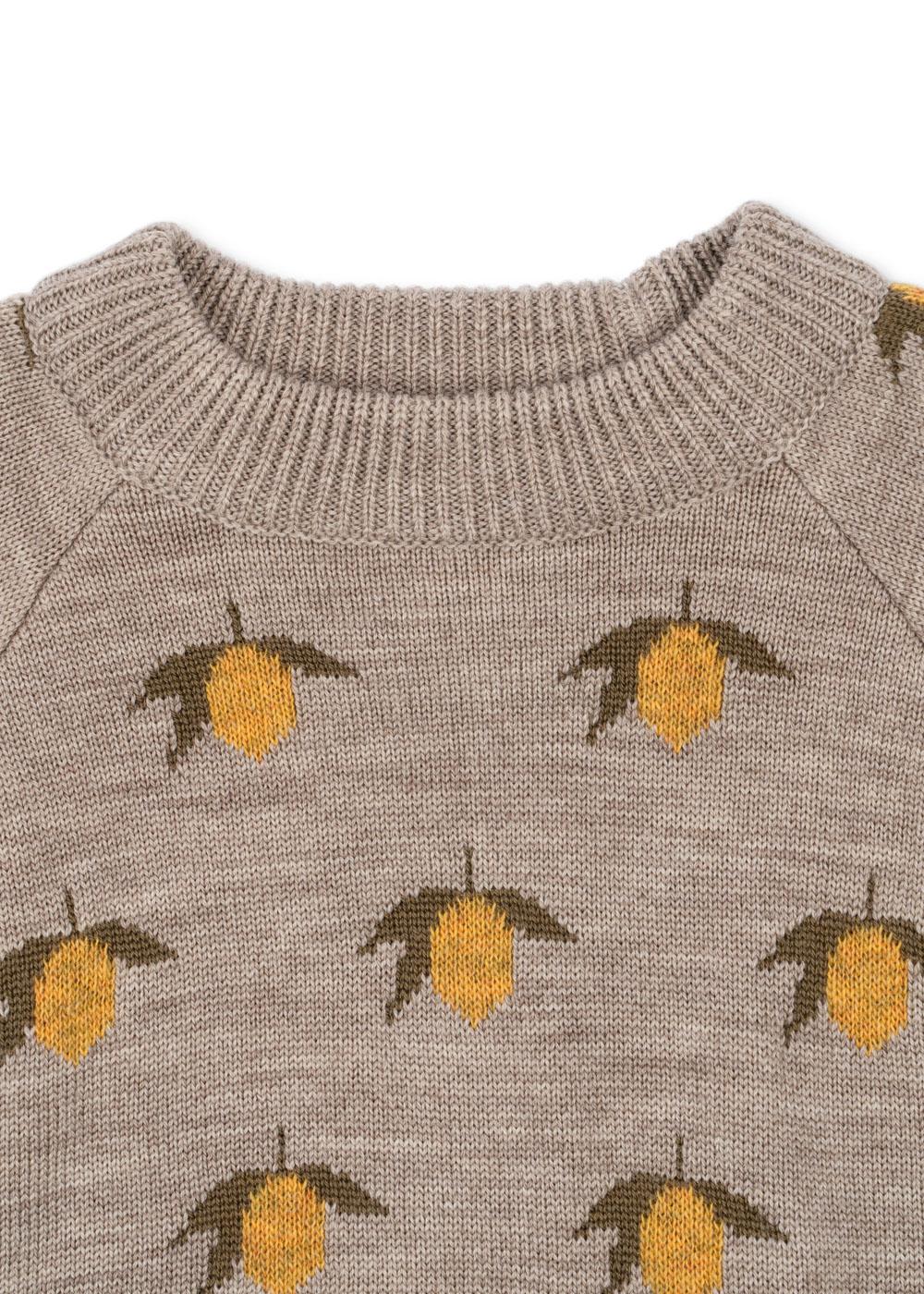 Konges Sløjd Merino-Pullover "Belou" Lemon - Image 4