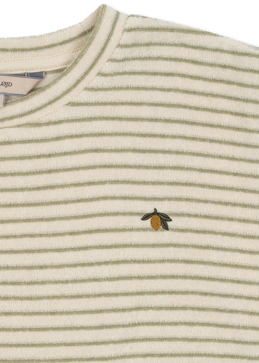 Konges Sløjd Sweatshirt "Itty" Tea Stripe - Image 2
