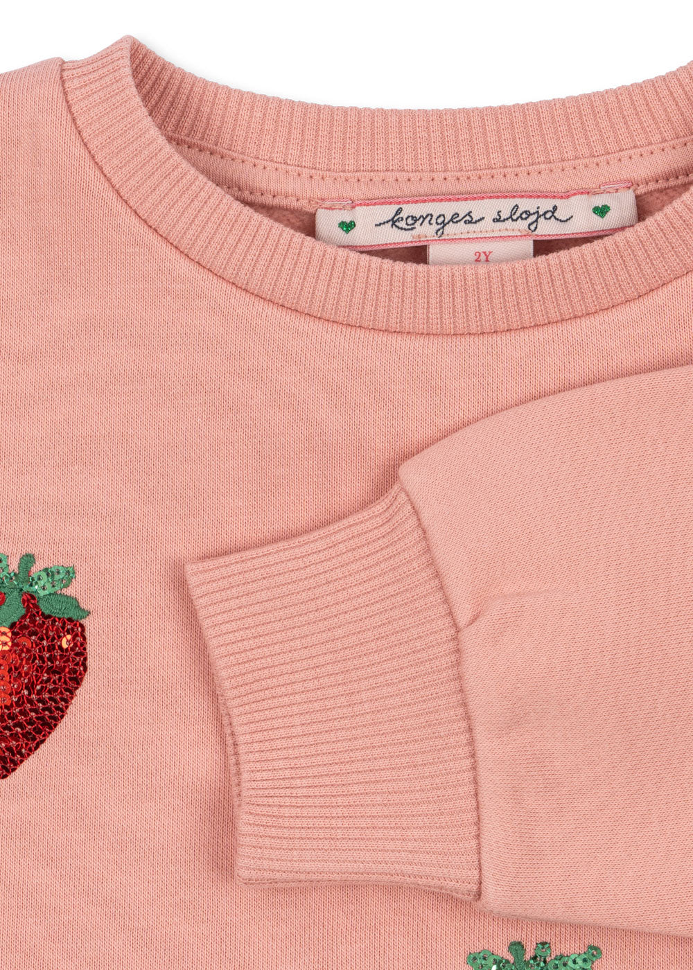 Konges Sløjd Sweatshirt "Lou" Mellow Rose - Image 3