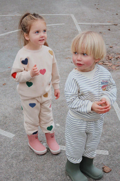Konges Sløjd Sweatshirt "Lou" Multi Heart - Image 2