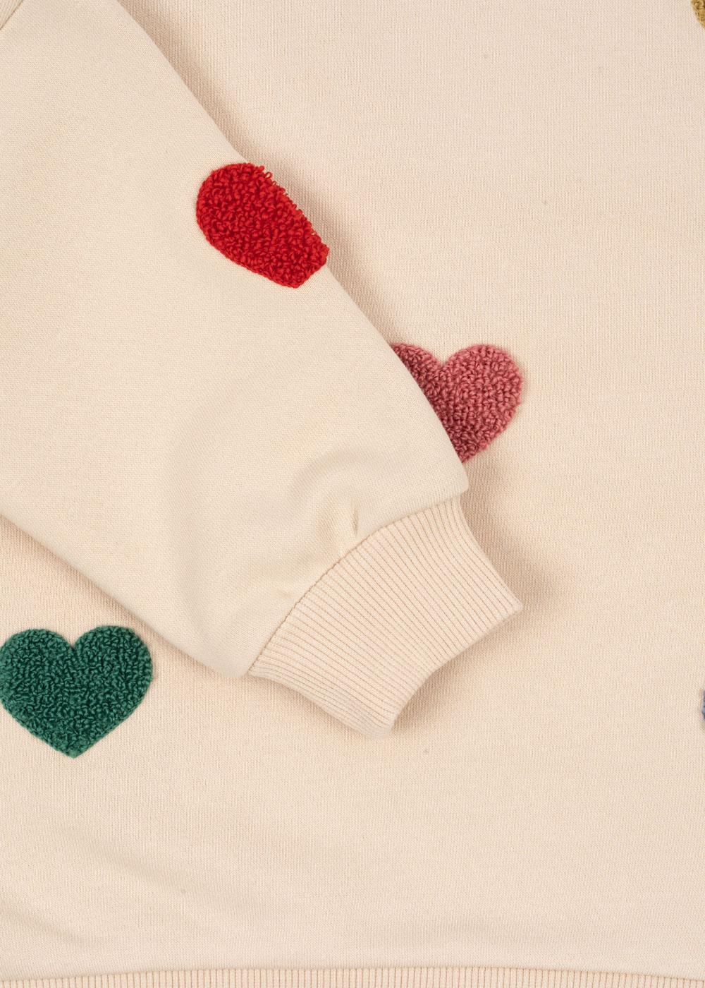 Konges Sløjd Sweatshirt "Lou" Multi Heart - Image 5