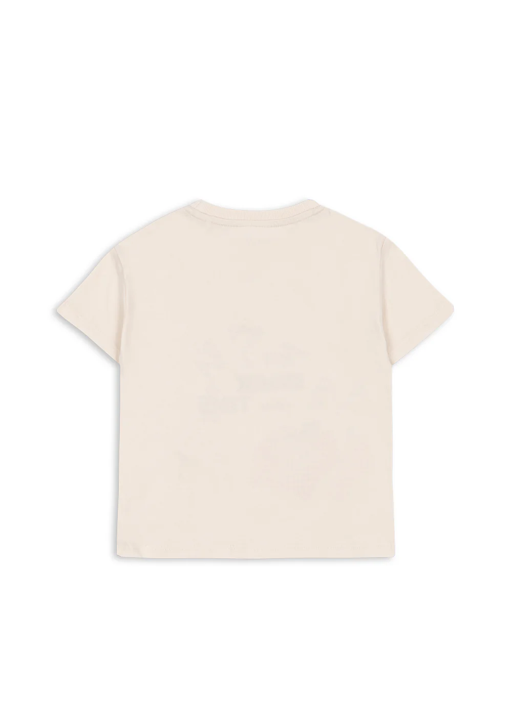 Konges Sløjd T-Shirt "Famo Tee Gots" | Buttercream - Image 4