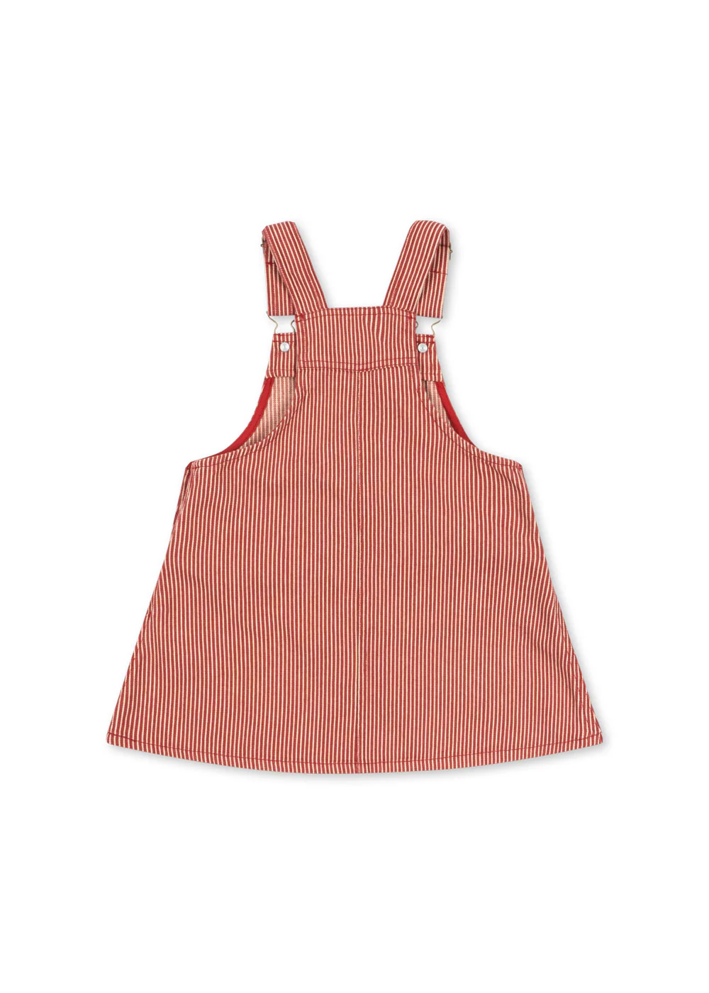 Konges Sløjd Trägerkleid "Luc Spencer" | Milk Rouge Stripe - Image 3