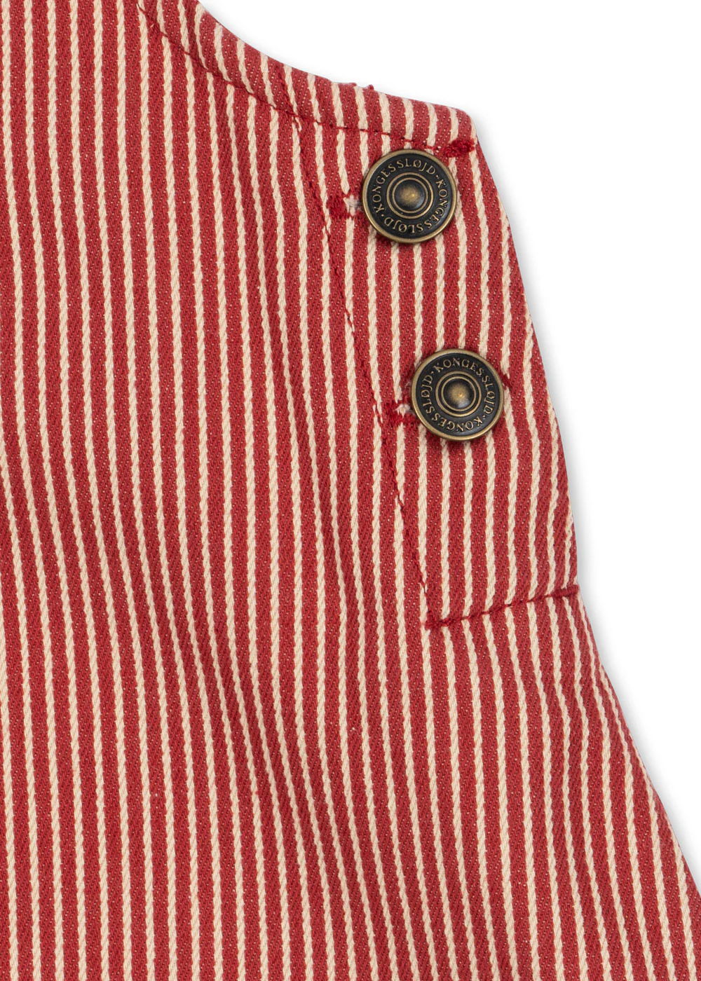 Konges Sløjd Trägerkleid "Luc Spencer" | Milk Rouge Stripe - Image 5