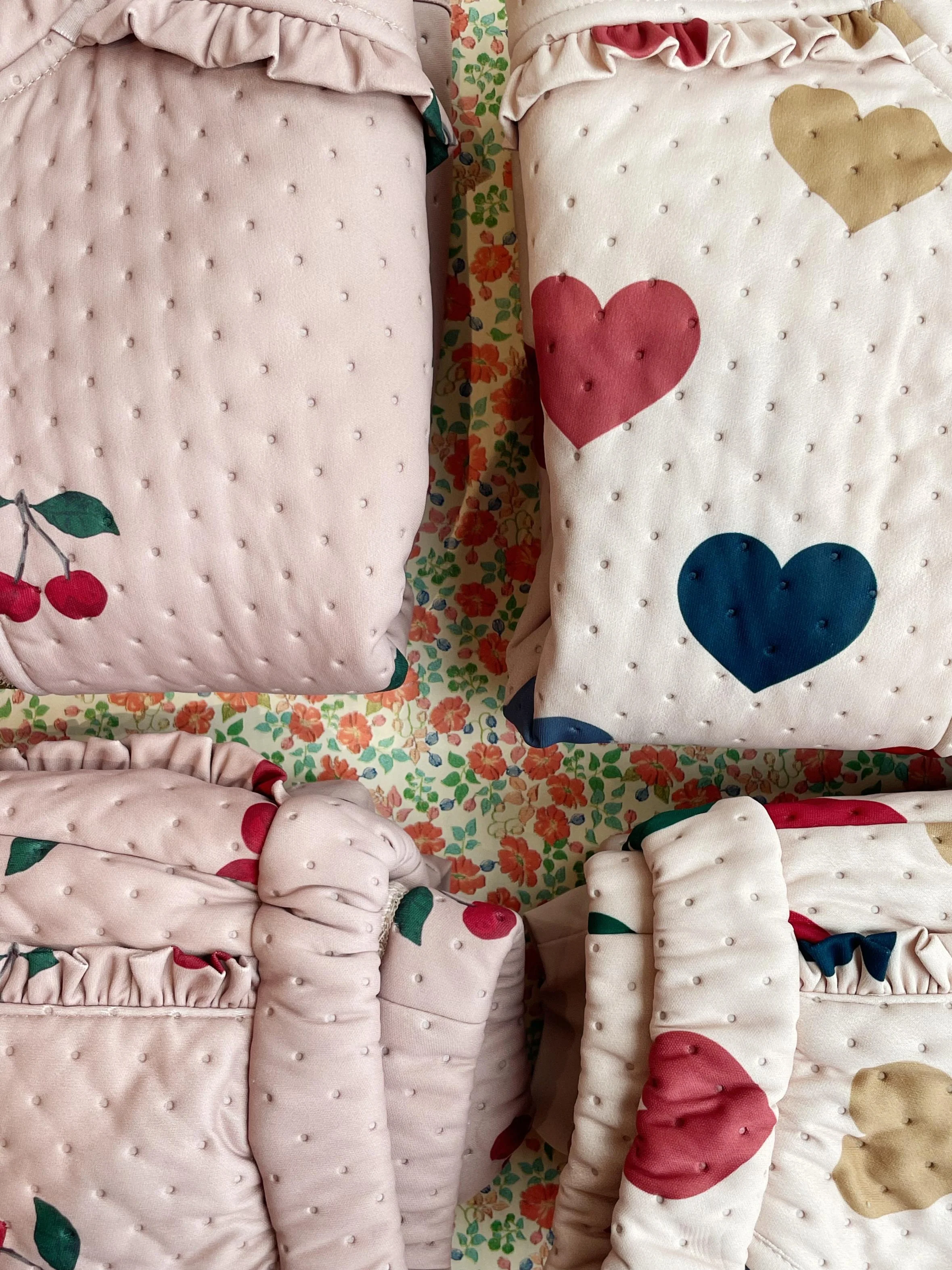 Konges Sløjd Winterhose "Frill" Bon Coeur Colore - Image 4