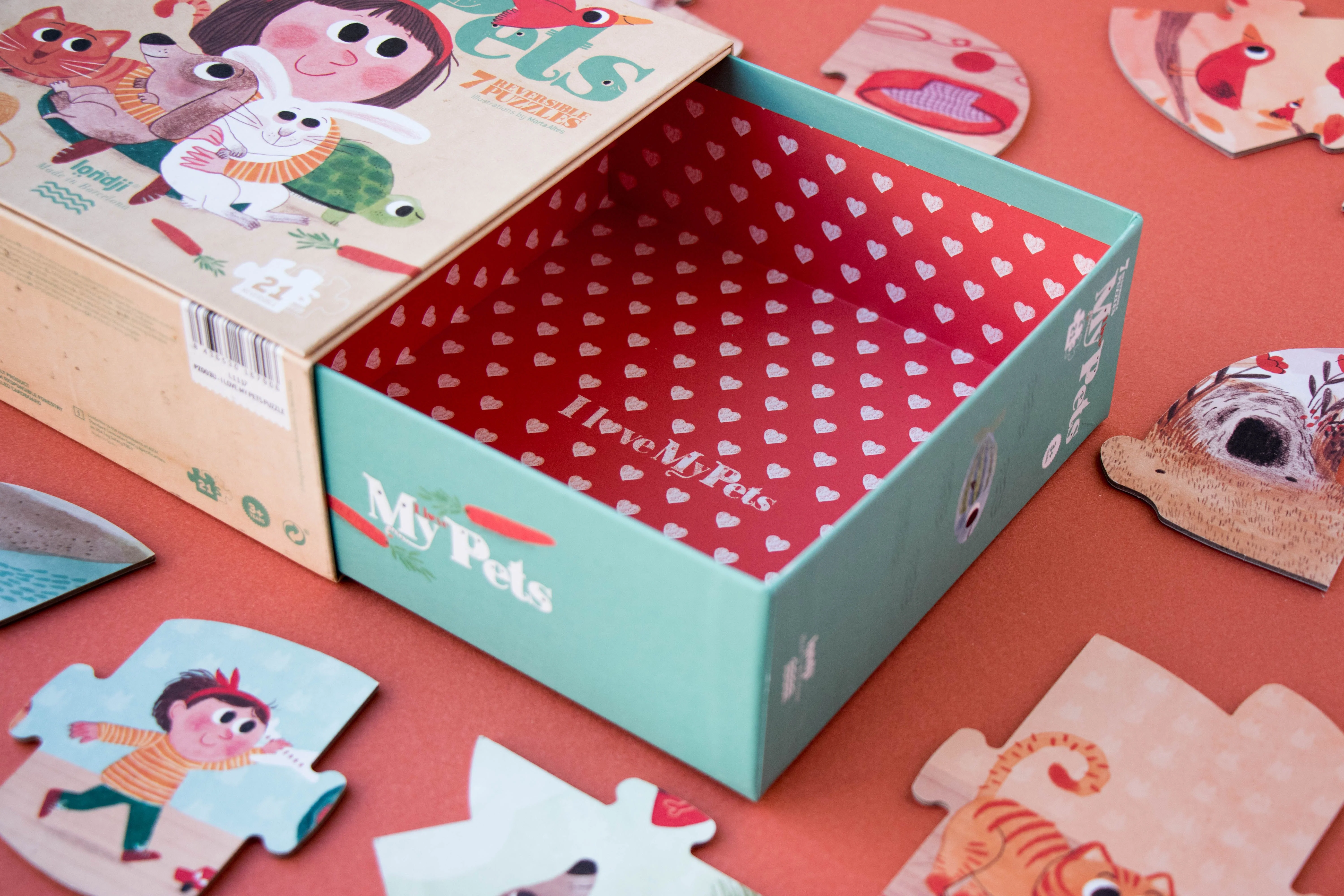 Londji Reversible Puzzle "I Love My Pets“ - Image 3