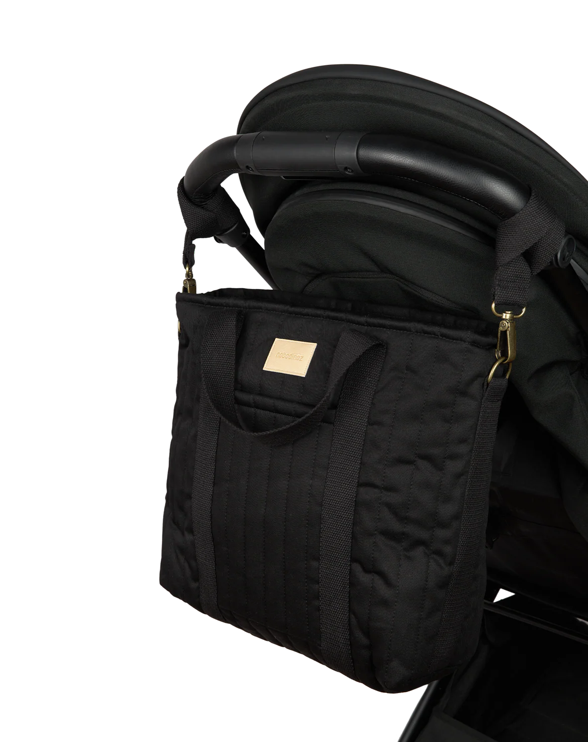 Nobodinoz Wickeltasche "Hyde Park Black" - Image 4