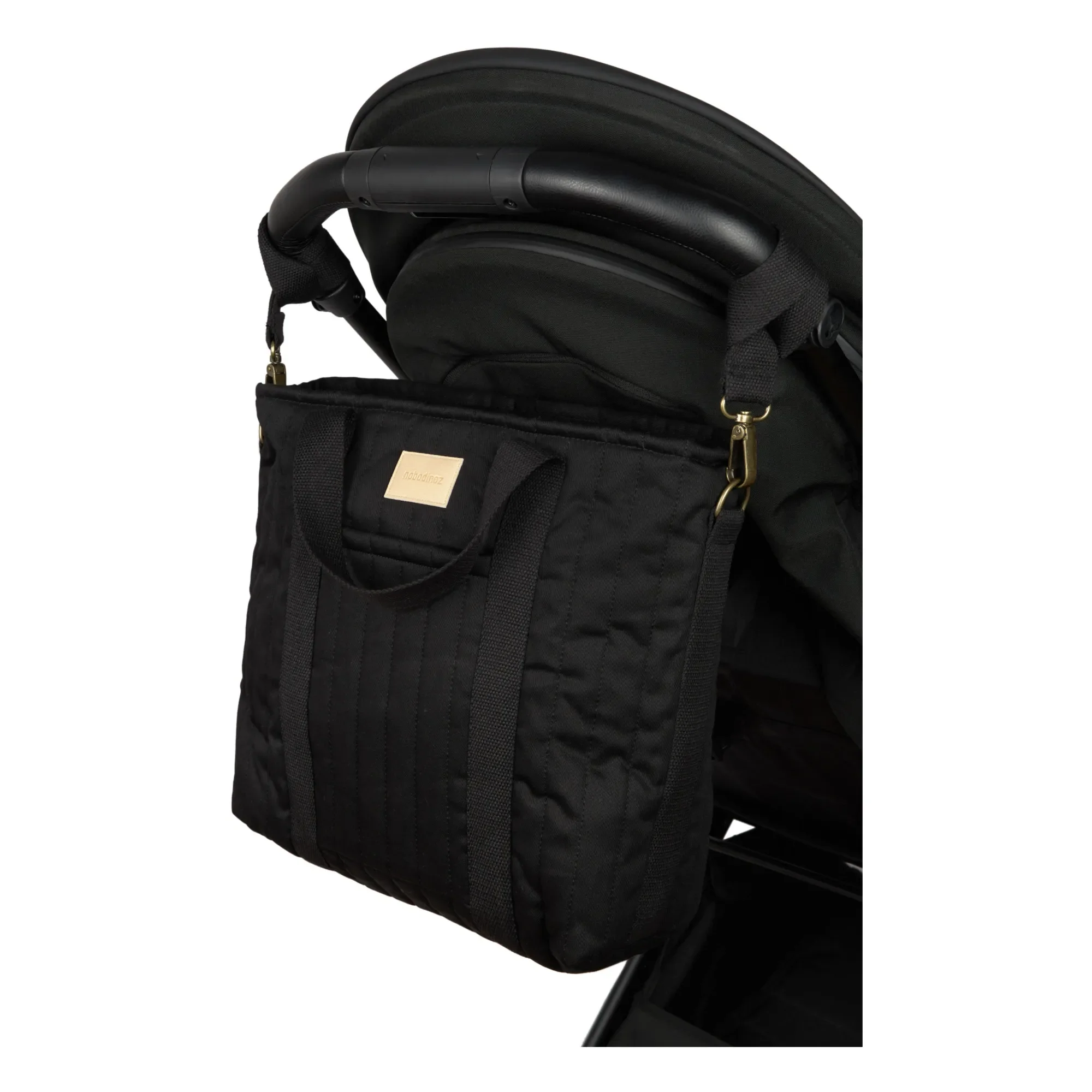 Nobodinoz Wickeltasche "Hyde Park Black" - Image 8